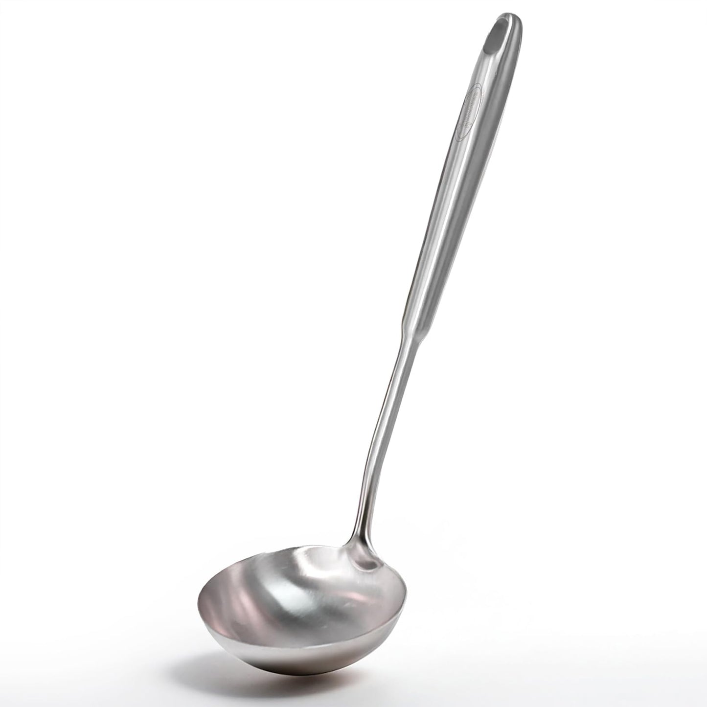 5 Pcs Newness Cooking Utensils Set, 304 Stainless Steel Kitchen Utensils Set, Metal Kitchen Accessories, Include Soup Ladle, Slotted Skimmer Spoon, Spaghetti Spoon and Spatula, Dishwasher Safe