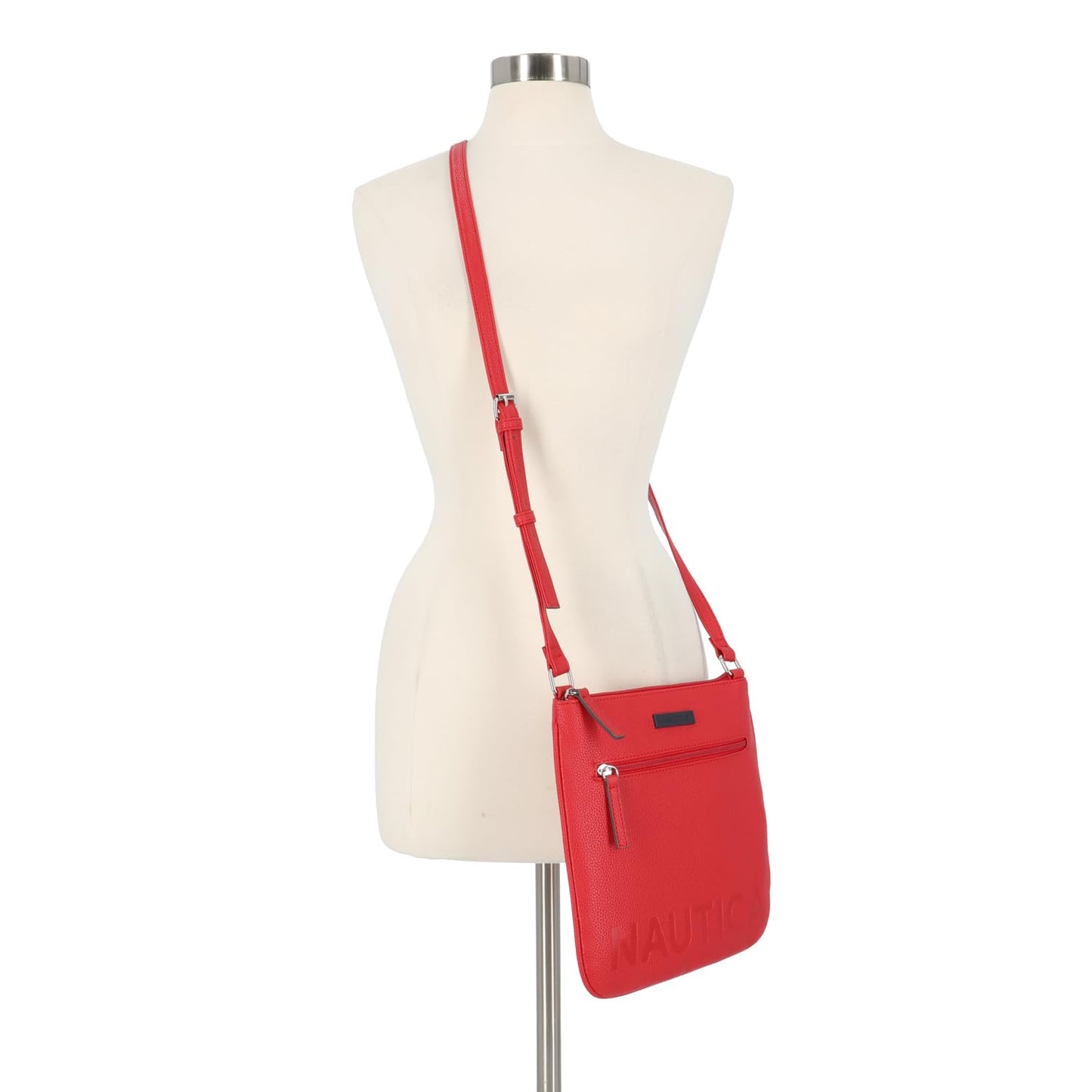 Nautica Lakeside Signature Jaquard North South Crossbody Bag