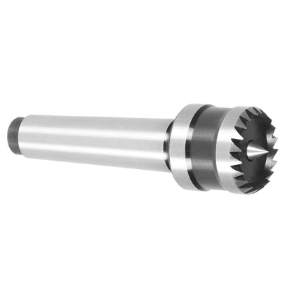 TINVHY 2MT Wood Lathe Accessories with 1-Inch Crown Super Wood Lathe Drive Center for Wood and Metalworking Lathe Drive Center