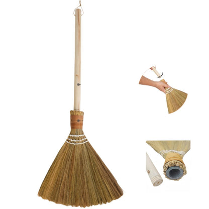 Brooms for Wedding Jumping Ceremony, Halloween Witch Broom, Detachable Broomstick Vietnamese Natural Whisk Broom