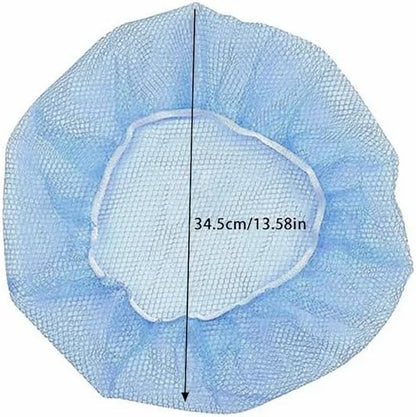 Blue Round Electric Fan Dust Cover Net, Mesh for Pedestal, Standing, Wall, Oscillating Table Fans