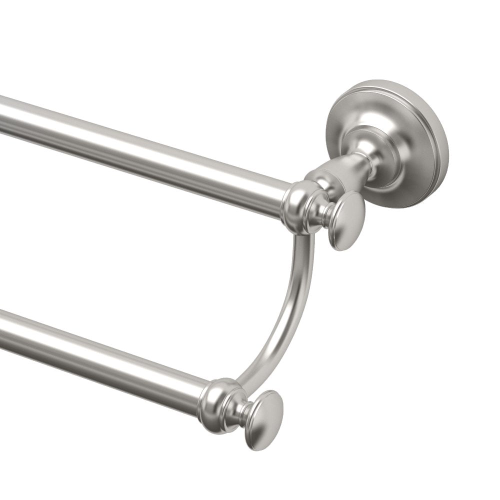 Gatco 4024 Tavern, Double Towel Bar, 24”, Satin Nickel