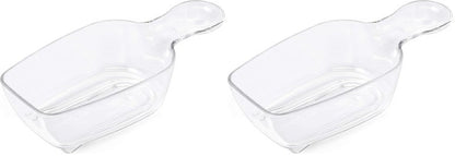 OXO Good Grips POP Container 1/2 Cup Scoop, Clear (Pack of 2)