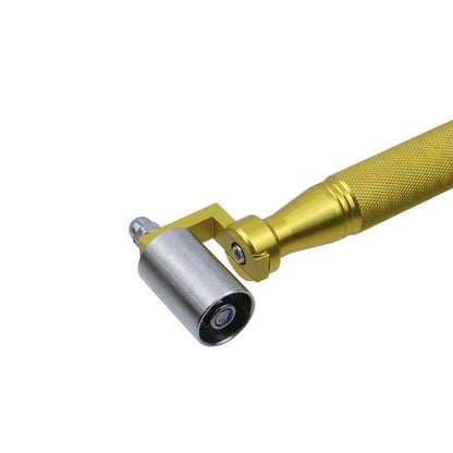 LC LICTOP 1.3 Inch Stainless Steel Seam Roller with Metal Handle, Wallpaper Roller Tool for Construction, Car Audio Sound Deadening, Heat Abatement Mat Application, Paint Smoothing Hand Tool