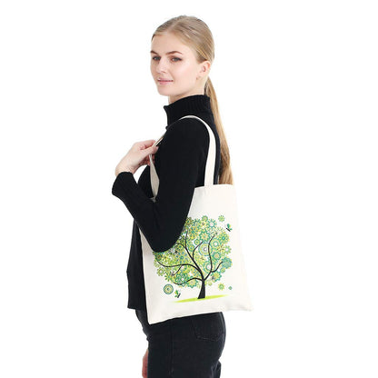JGA JOGGING ARM 5D Diamond Painting Shopping Canvas Tote Bag Art DIY Portable Jewelry Handbags for Adults Women