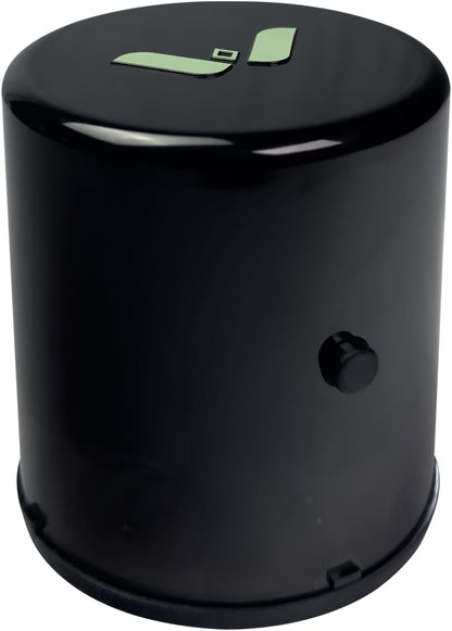 Mini Wakit Grinder (Black) Rechargeable Electric Herb Grinder with Patented Ball & Chain Technology for Effortless
