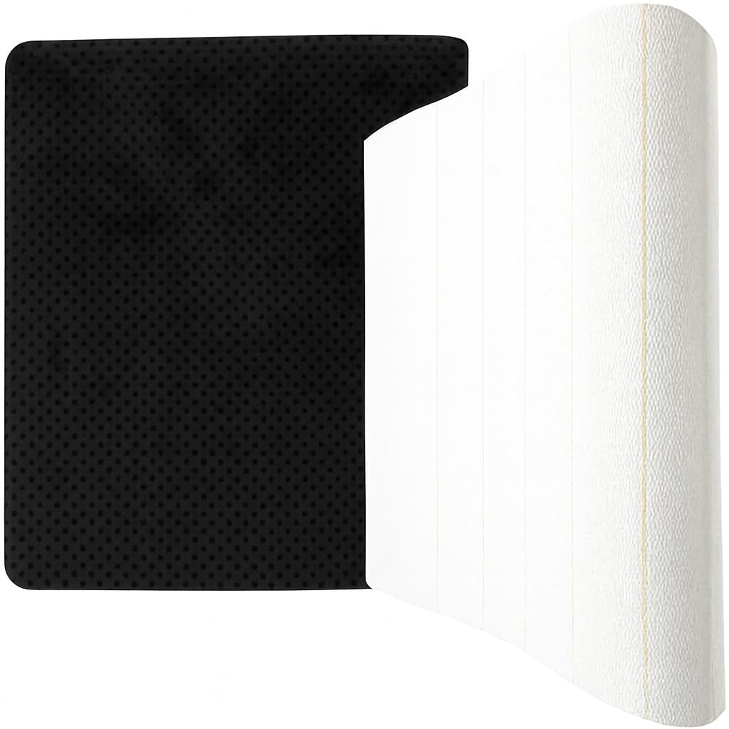 72x40 Inch Primary Tufting Cloth and Backing 72x40'' Primary Monks Cloth and Black Final Backing Fabric for Tufting Gun Rug Making Embroidery Crafts Favors