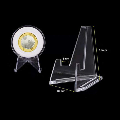 Display Stand, Stable Transparent Acrylic Plastic Easels for Tabletop Art Home Decoration