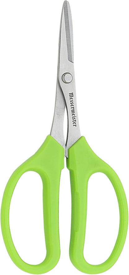 Messermeister 6-Inch Culinary Scissors, Green - All-Purpose Kitchen Scissors with 2Cr13 Stainless Steel & Nylon