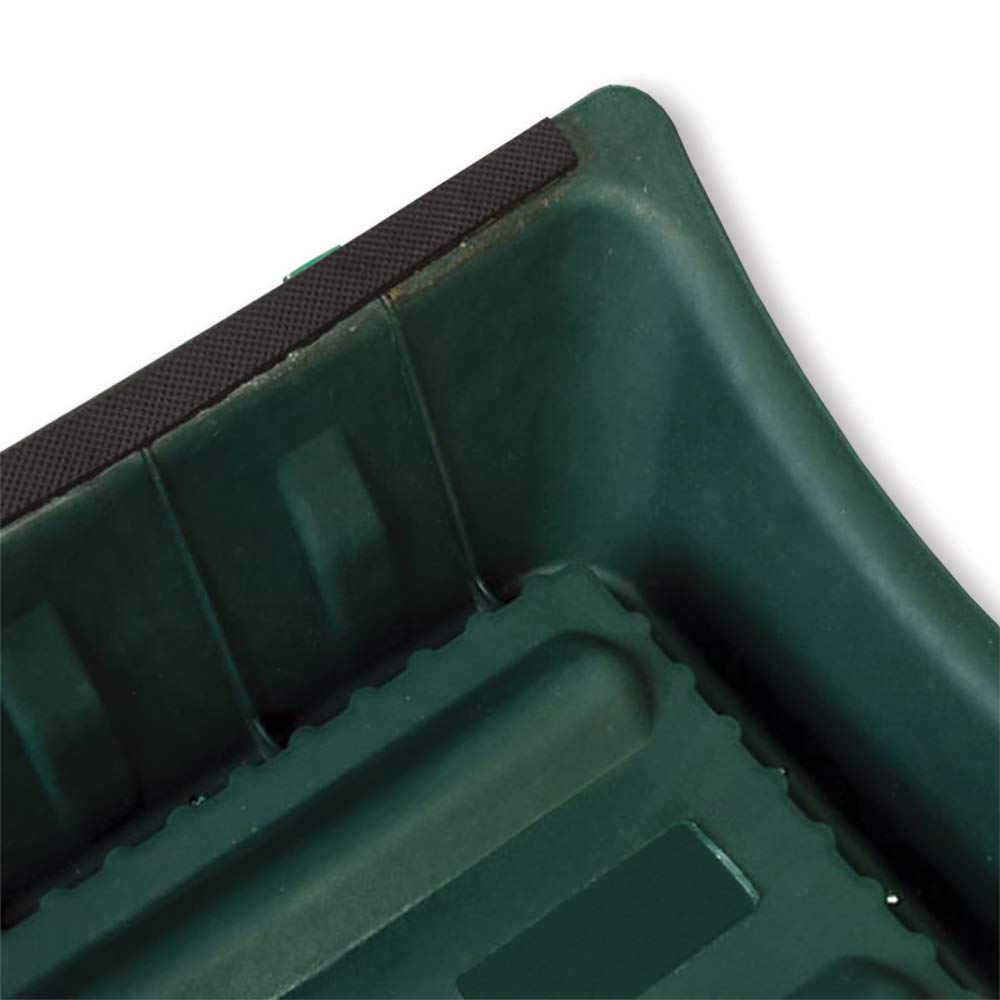 FloraCraft Plastic Floral Casket Saddle 2.75 Inch x 11.25 Inch x 12.75 Inch Green
