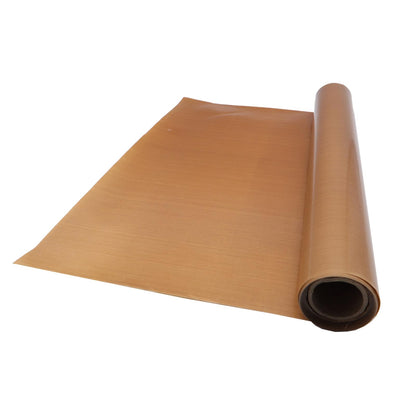 VORTRIDINO PTFE Sheet Roll 39in x 15ft Heat Resistant PTFE Sheet for Heat Press Transfer, Non Stick Protects Iron PTFE Coated Heat Press Cover Sheet Reusable Craft Mat (8Mil Thickness)