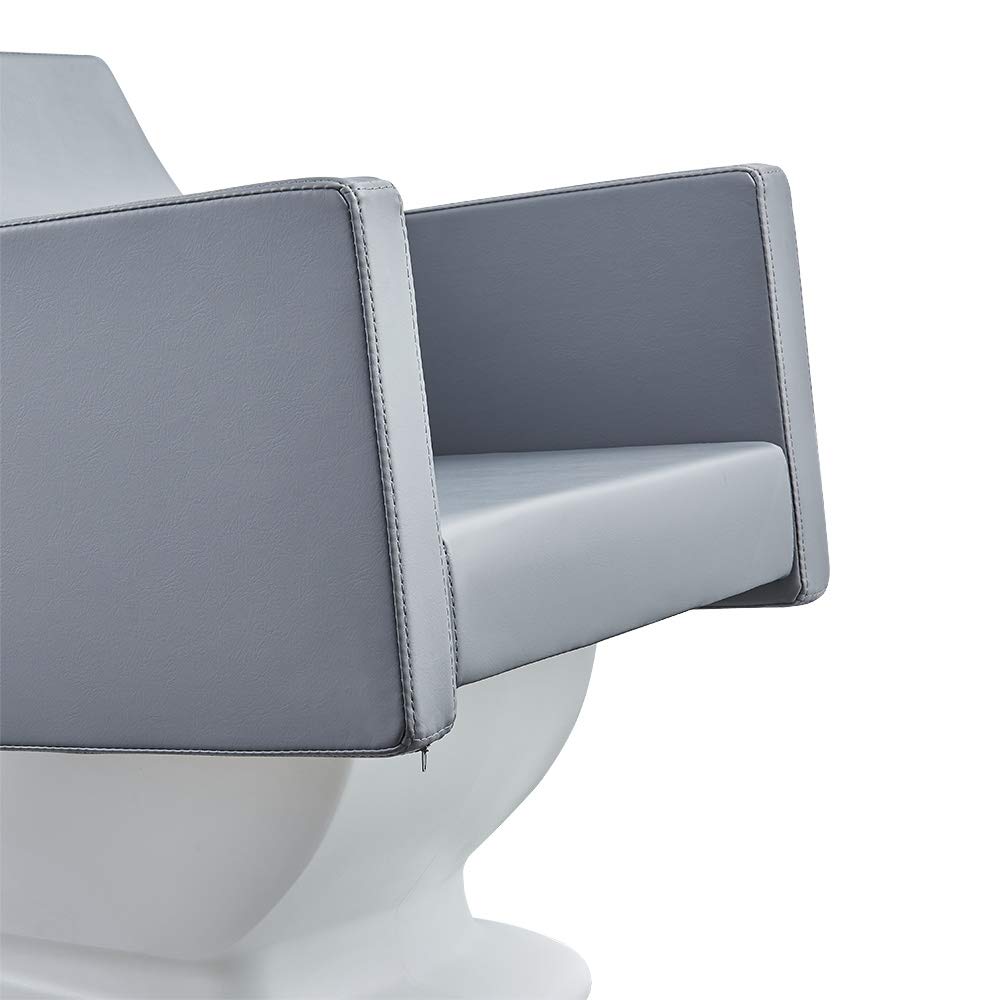 DIR Salon Shampoo Station Backwash Unit with Ceramic Wash Sink Takaran