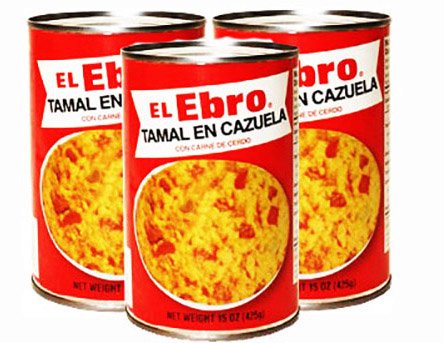 El Ebro 15oz (3-Pack) - Tamale Casserole w/pork