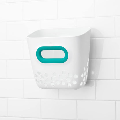 OXO Tot Bath Toy Bin, Teal, 1 Count