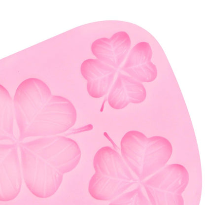 5Pcs St. Patrick's Day Silicone Molds, Shamrock Four-Leaf Clover Fondant Molds, Irish Hat Beard Beer Horseshoe Chocolate Baking Molds for Cake Decoration Cupcake Topper Candy Clay Resin