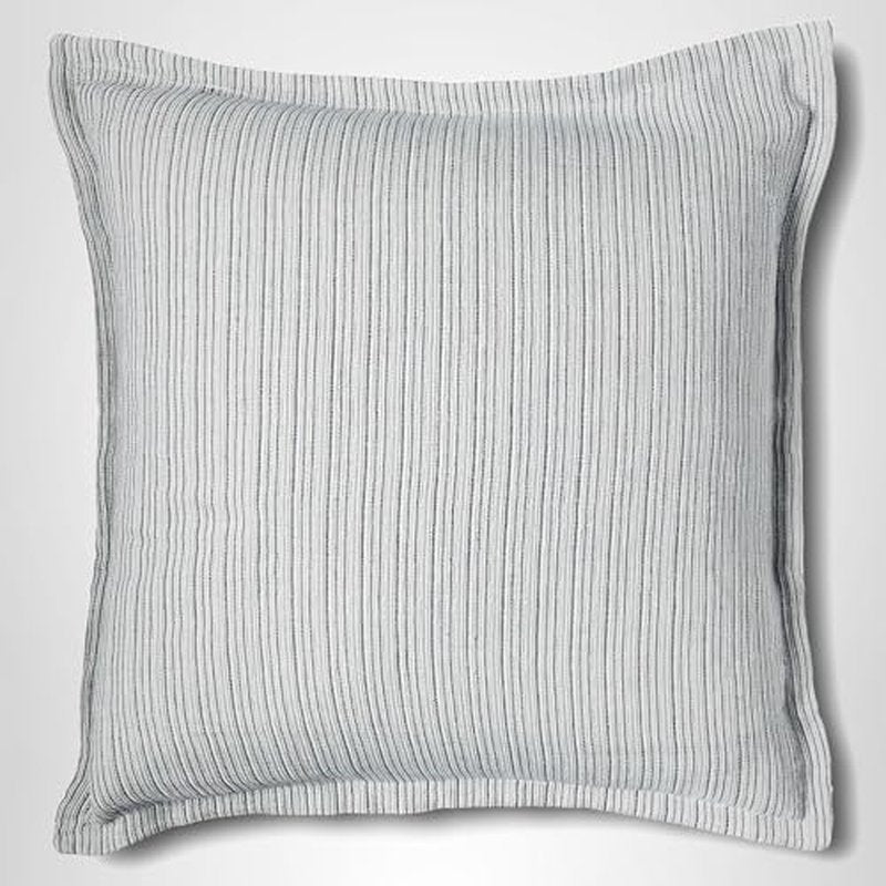 Tommy Bahama - Euro Sham, 100% Soft Cotton Bedding with Envelope Closure, Machine Washable Bedding Accent Pillow (Raw Coast Blue, 26" x 26")