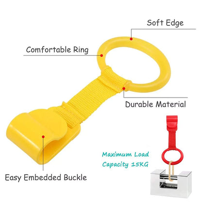 Skiennix Baby Pull-Up Rings - Walking Exercise Assistant for Infants | 4-Piece Set