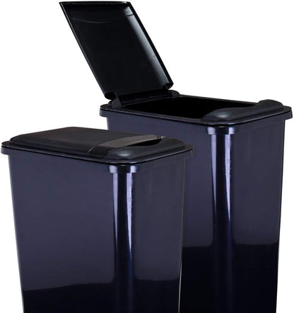 Hardware Resources CAN-50LID Plastic Waste Container Lid, Black