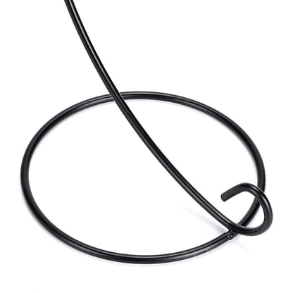 OwnMy 10 Packs of Ornament Display Stand Holder Iron Hanging Rack for Hanging Globe Air Plant Terrarium Witch Ball Bauble Home Party Craft
