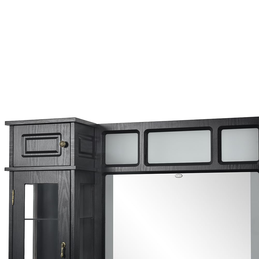 Dir Barbershop Station Beauty Salon and Barber Station with Cabinet BRITAINNICA