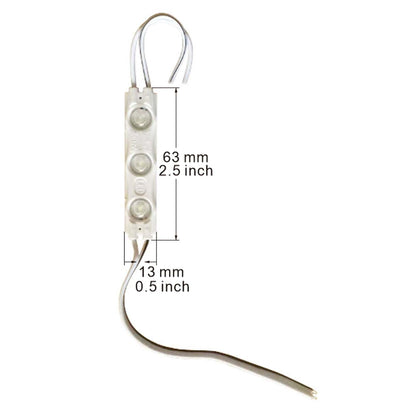 20 PCS Warm White LED Module, 12V Super Bright 2835 3 LED Module Waterproof Decorative Light for Advertising Letter Sign. (Warm White-20PCS)