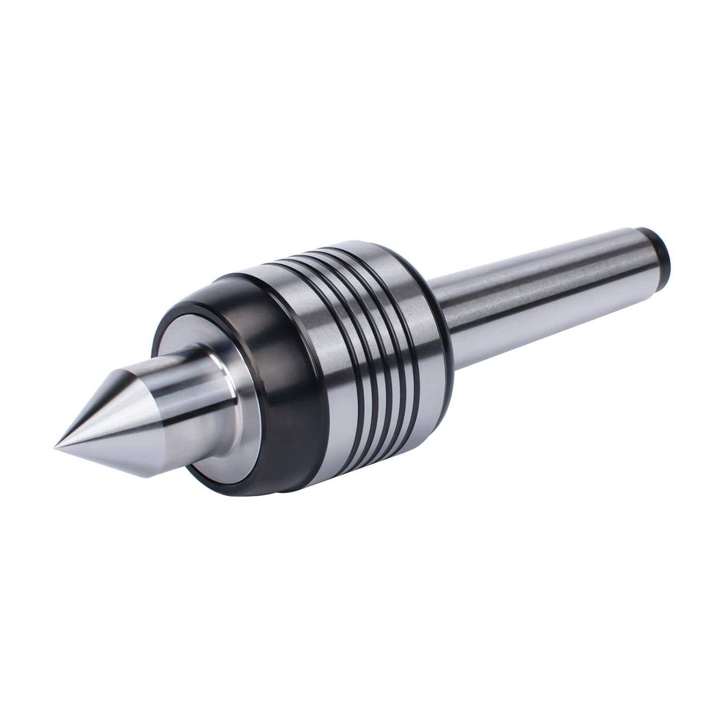 TSMIMTS MT2 Morse Taper Live Center - High Precision Hardened Steel Bearing, Rotating Head for Lathe Tailstock, Metalworking & Wood Turning Accessories