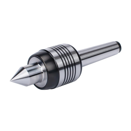 TSMIMTS MT2 Morse Taper Live Center - High Precision Hardened Steel Bearing, Rotating Head for Lathe Tailstock, Metalworking & Wood Turning Accessories