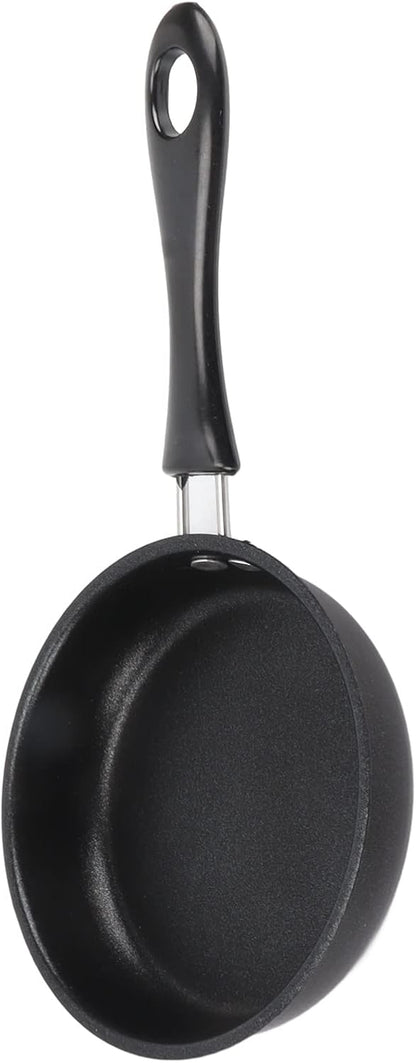 High Capacity Frying Pan Skillet - Professional Stain Resistant Frying Pan for Restaurant Use (12CM)
