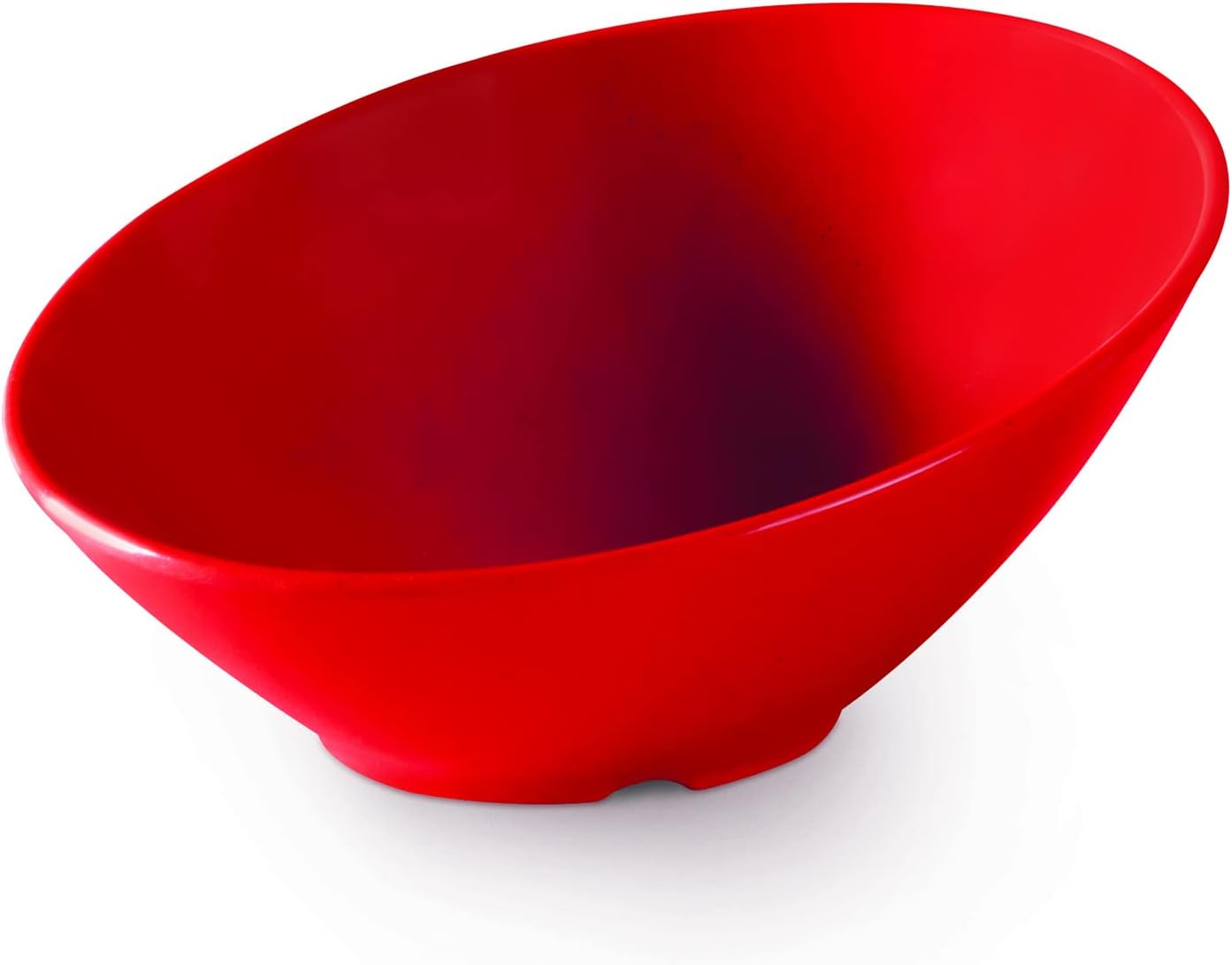 G.E.T. B-784-RSP Angled Cascading Serving Bowl, 5.5 Ounce, Red for Rice, Snacks, and Dessert