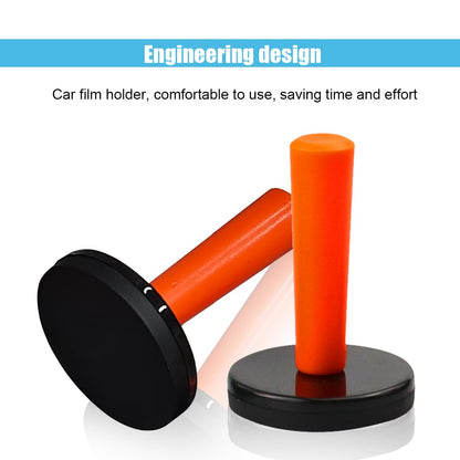 Car Wrap Gripper Magnets Holder Tint Tool, Auto Magnetic Position Tool Vinyl Film Magnet Fixators for Car Wrapping, Sign Vinyl, Window Tint & Crafts Sign Making Vinyl Tools (Orange-8PCS)