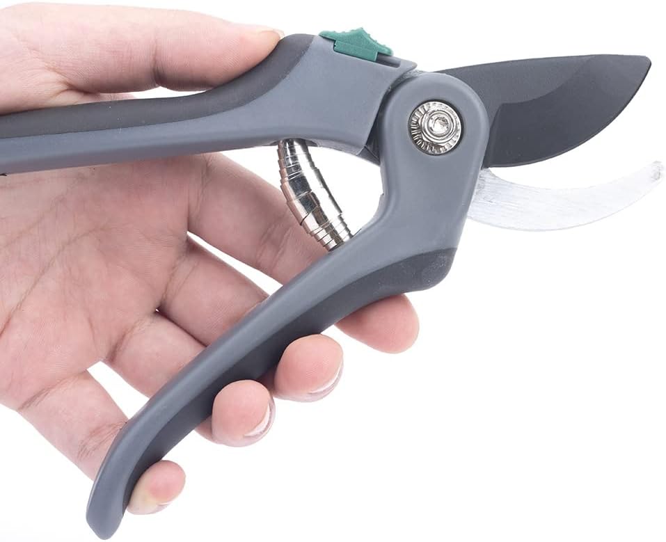 YoanMe-Sharp Bypass Pruning Shears, Gardening Scissors, Tree Trimmers, Hand Pruner, Garden Shears, Clippers