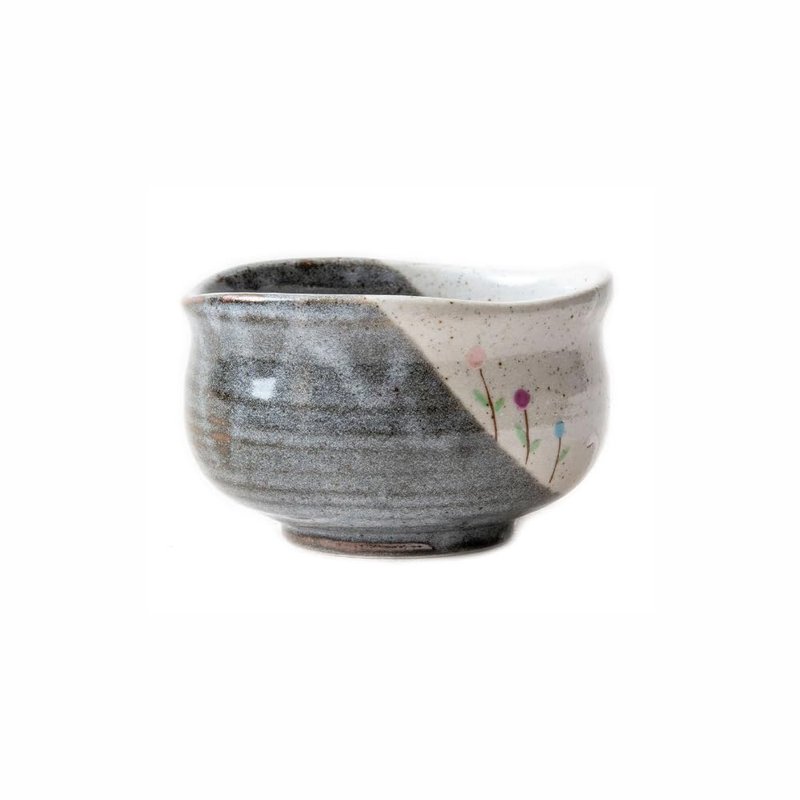 aquanaut Kutani Ware Japanese Matcha Bowl Hidamari, Medium, Brown