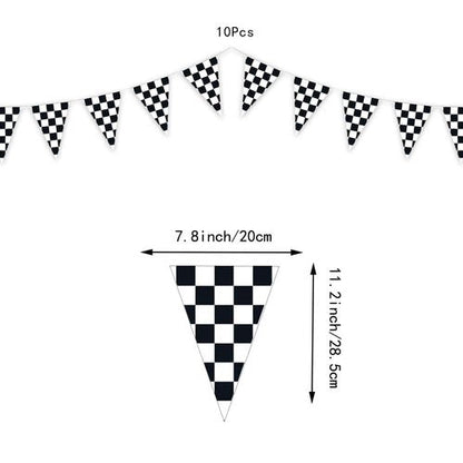 Heidaman 186Pcs Monster Truck Birthday Decorations，Monster Truck Balloon arch，Monster Truck Party decorations，Include Balloon arch,Banner，Backdrop, Cake Toppers，Tableware, Tablecloth