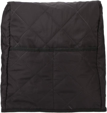 Washable Black Coffee Machine Cover, Protection for Kitchen Appliances