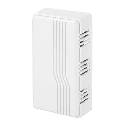 Heath Zenith Wired Mechanical Doorbell Chime, White, Plastic, Wired, 2 Tunes, Vertical, Horizontal, 80 dB, Button Not Included