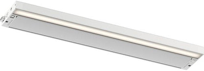 Kichler 6U Series 22" 120V LED Under Cabinet Light in White, 2700K, (22" L x 4.25" W x 1" H), 6UCSK22WHT