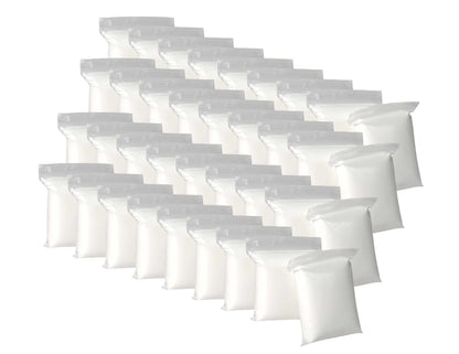 White Air Dry Clay for Kids - 36 Individually Bagged Airdry Clays for Arts & Crafts - Soft, Squishy Cosplay Foam Slim Clay for Home & School - Moldable, No-Mess Air Dry Modeling Clay - 12 Ounces