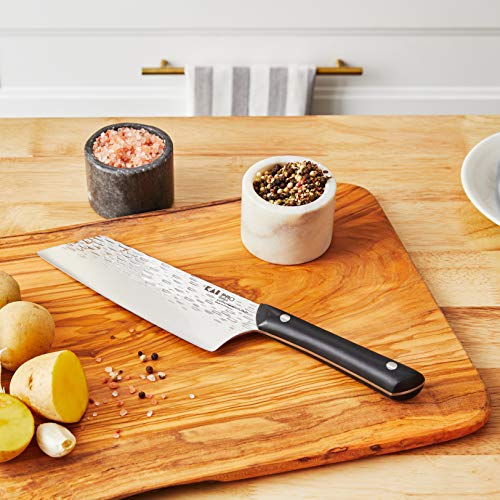 Kai PRO 6" Chef’s Knife, Hand Sharpened Kitchen Knife for Professional and Home Chefs, Japanese AUS6M Stainless Steel Blade, Full-Tang POM Handle, NSF Certified