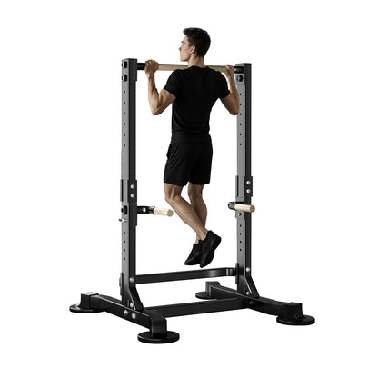 Freestanding Pull Up Bar Power Tower Multifunction Dip Station Adjustable Workout Chin Up Bar Strength Training Equipment Home Gym 1100lbs Support