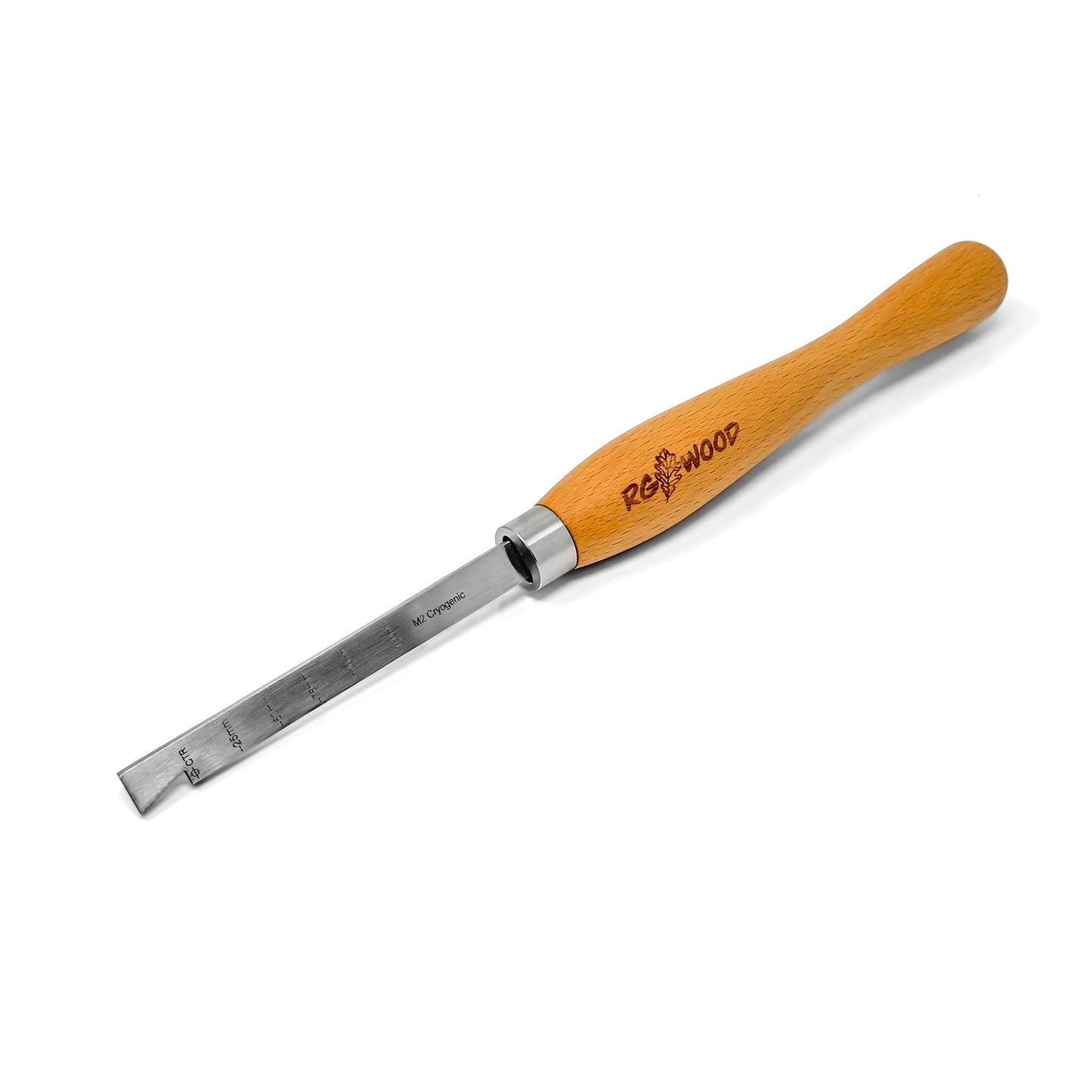 RGWOOD 1/2″ M2 Cryogenic Dovetail Scraper Wood Lathe Turning Tool