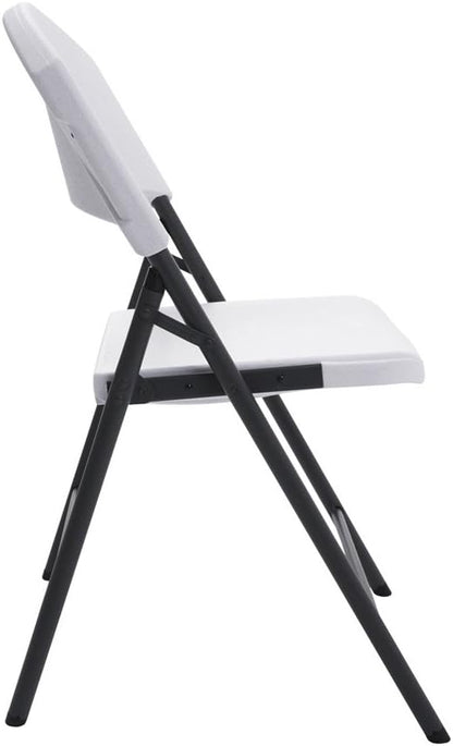 Contoured Folding Chair by Lifetime Products, White