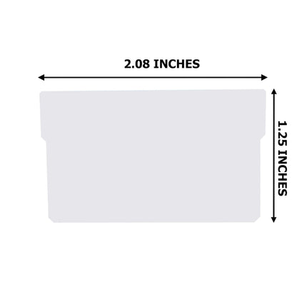 BIN BETTER (32-Pack) Small Drawer Dividers compatible with Craft Cabinet and Hardware Storage Organizers, (Dividers Only) Made of High-Strength Fiberglass, Easy to Label