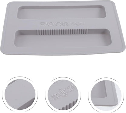 Luxshiny Silicone Lid 2 Slice Toaster Cover, Upper Electric Bread Maker Cover for Protection