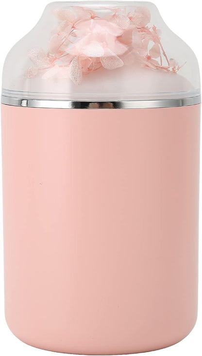 Colorful Mini Humidifier, USB Desktop Humidifier for Car, Office, Bedroom, Auto Shut Off, 2 Mist Modes - Sakura
