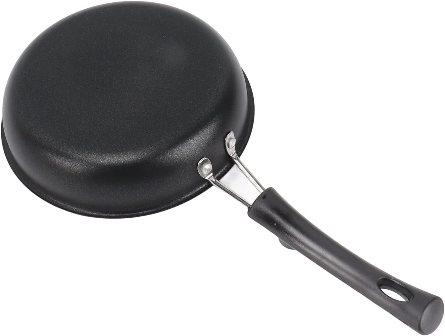 Nonstick Frying Pan Skillet, Professional Chef Egg Pan with Ergonomic Handle, Stainless Steel Omelet Pan (16CM)