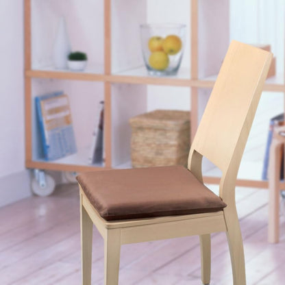 18x18 Augld Square Chair Seat Cushion Memory Foam Chair Cushion for Kitchen, Dining,Office or Car in Coffee
