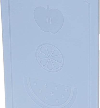Foldable Kitchen Cutting Board Mats, Portable Plastic Fruit Chopping Board, Non Slip Mat for Meat & Vegetables (Nordic