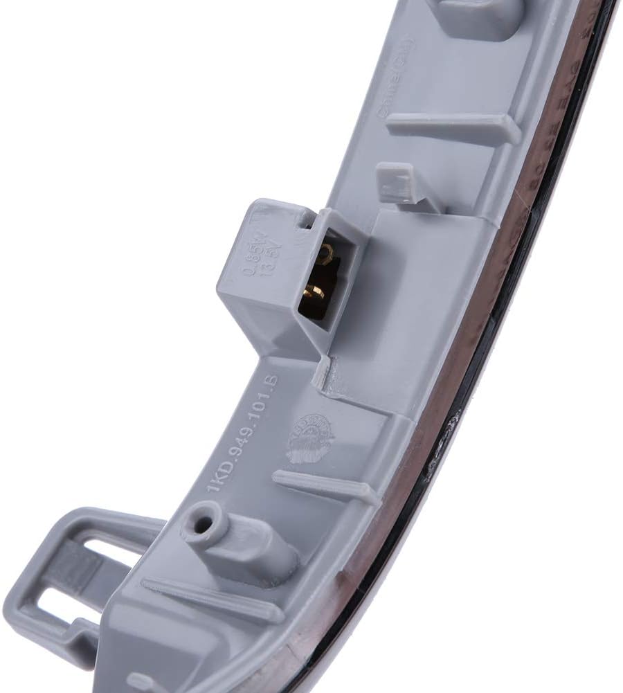 Estink Side Mirror Lamp Pair of Left & Right Turn Signal Light Indicator Replacement for VW Jetta