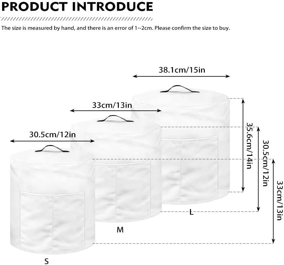 Sea Turtle Dust Cover for Instant Pot 6-8 Quart, Insulated Pressure Cooker Cover with Pockets for Accessories