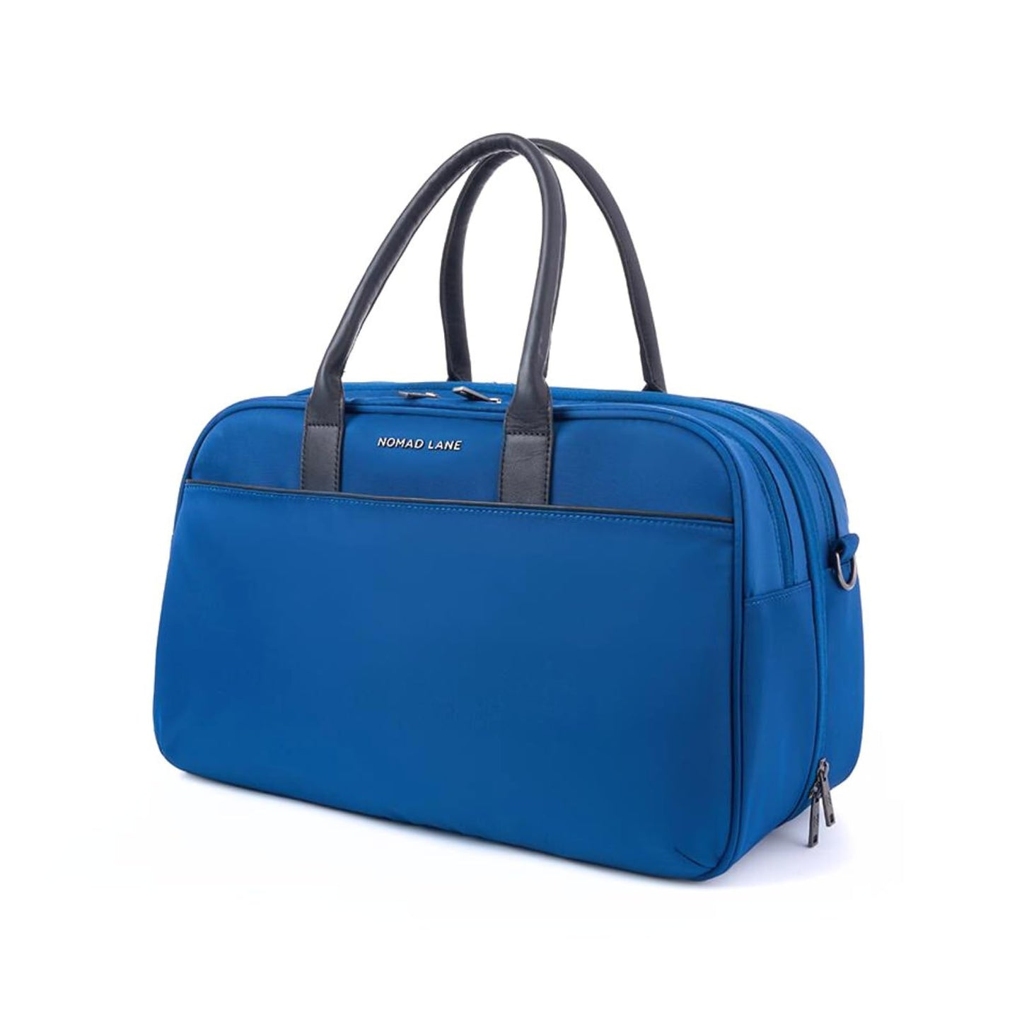 Nomad Lane Carry-On Luggage Duffel Bag, Durable & Lightweight Suitcase. Bento Bag, Personal Item Weekender Travel Bag for Men & Women, Aegean Blue